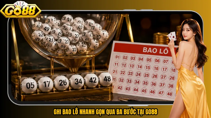 Bao Lô – Quét Đủ Giải, Chọn 2 Số Hay 3 Số Để Xuống Tay? 4 Ghi bao lô nhanh gọn qua ba bước tại Go88