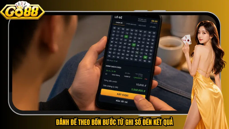 Đánh Đề – Chọn Số Chuẩn Tay, Đợi Giờ Nổ Thưởng 5 Đánh đề theo bốn bước từ ghi số đến kết quả