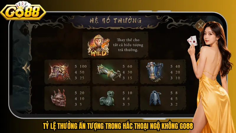 Hắc Thoại Ngộ Không Go88 – Ma Giới Đại Chiến, Săn Hũ Cực Đã 4 Tỷ lệ thưởng ấn tượng trong Hắc Thoại Ngộ Không Go88