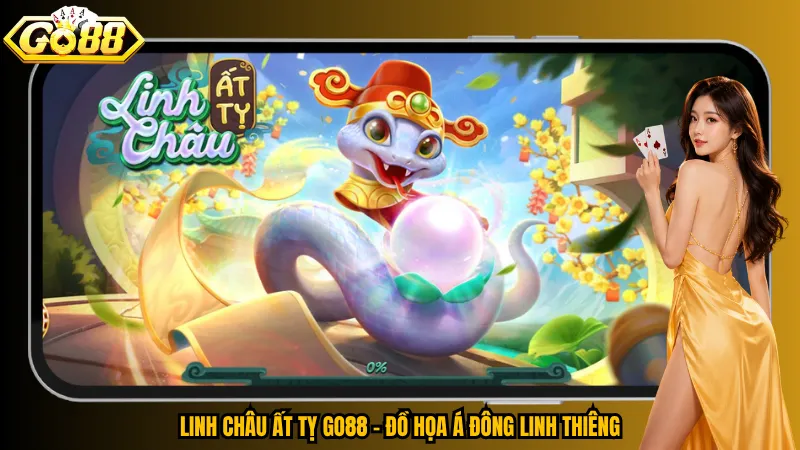 Linh Châu Ất Tỵ Go88 – X10 Bật Sáng, Wild Gọi Free Spin 2 Linh Châu Ất Tỵ Go88 – Đồ họa Á Đông linh thiêng