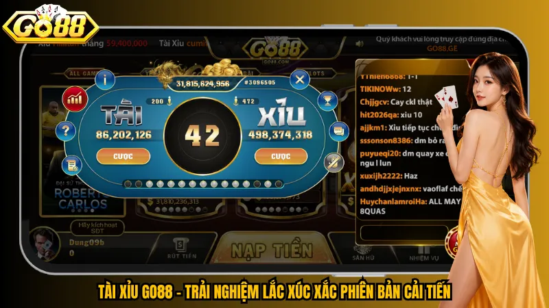 Tài Xỉu Go88 – Trải nghiệm lắc xúc xắc phiên bản cải tiến
