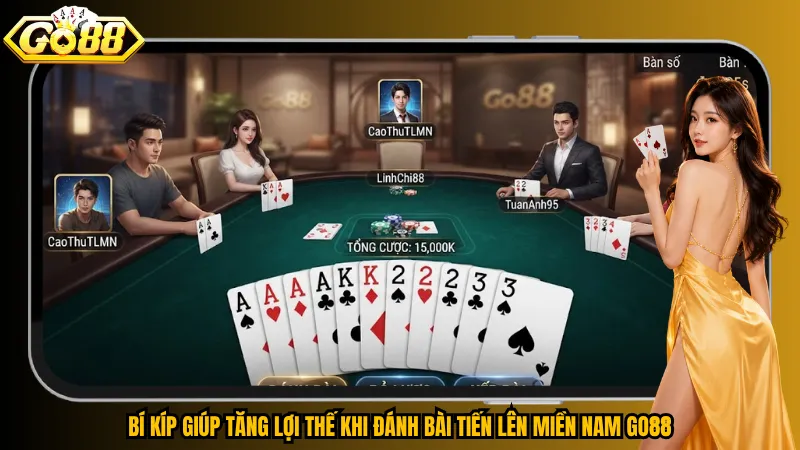 Tiến Lên Miền Nam Go88 – Từng Lá Bài, Từng Nước Đi Quyết Định 4 Bí kíp giúp tăng lợi thế khi đánh bài Tiến Lên Miền Nam Go88